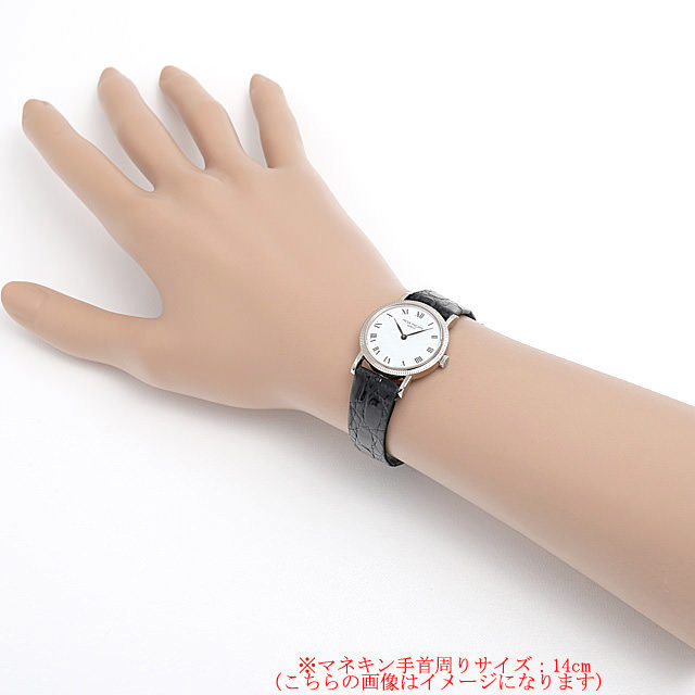パテックフィリップ カラトラバ ベゼルダイヤ 4896G レディース 中古 腕時計 PATEK PHILIPPE - パテックフィリップ カラトラバ ベゼルダイヤ 4896G