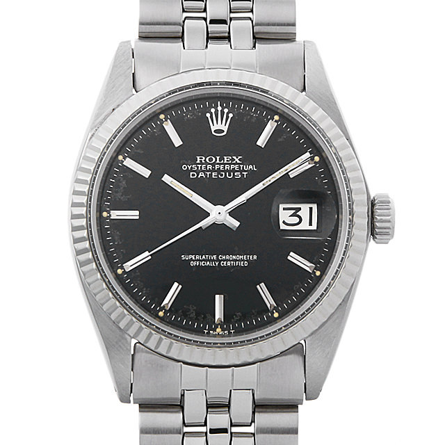 1601 ブラックミラー ROLEX（ロレックス） デイトジャスト Cal1560  