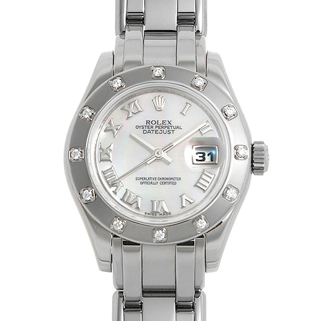 デイトジャスト パールマスター ベゼル12Pダイヤ 80319NR メイン画像