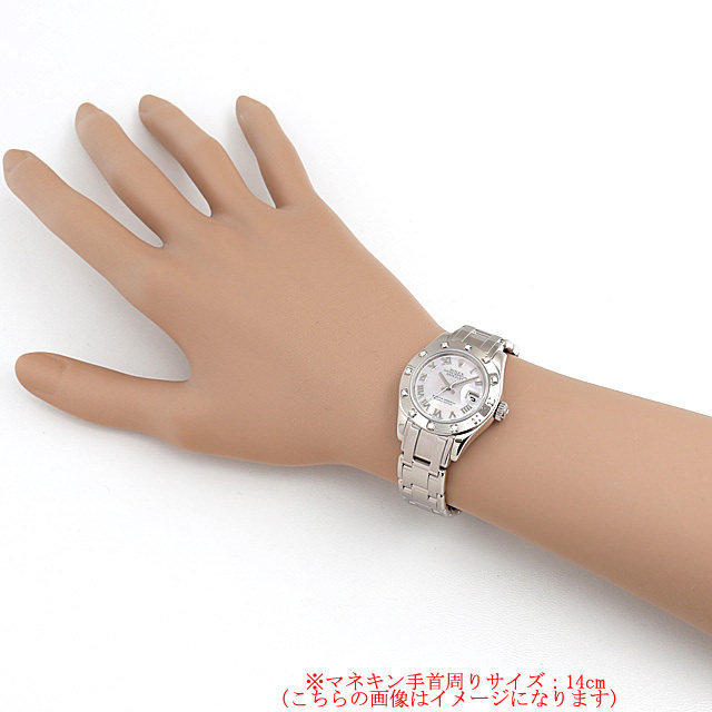 デイトジャスト パールマスター ベゼル12Pダイヤ 80319NR サブ画像３