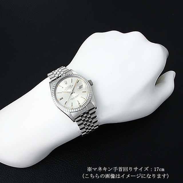 16030 シルバー/バー 83番 ROLEX（ロレックス） デイトジャスト