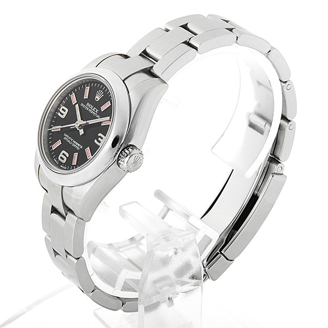 176200 ブラック/369ピンクバー ROLEX（ロレックス） オイスター  