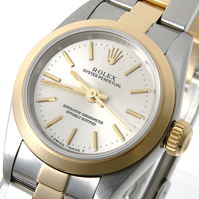67183 シルバー/バー U番 ROLEX（ロレックス） オイスター  