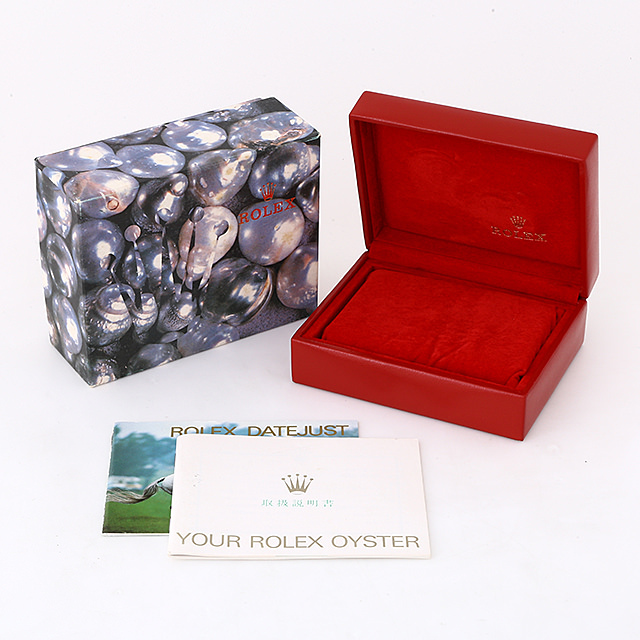 69136G ブルー ROLEX（ロレックス） デイトジャスト ベゼルダイヤ 10P