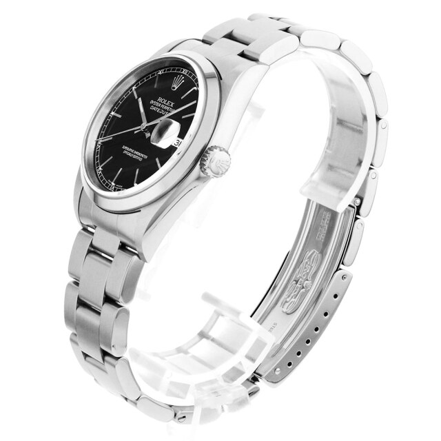 16200 ブラック/バー ROLEX（ロレックス） デイトジャスト 中古 | 東京