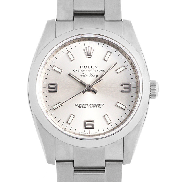 114200 シルバー/369ホワイトバー Z番 ROLEX（ロレックス） オイスター  