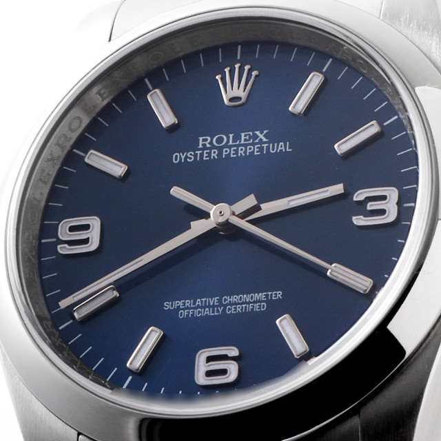 116000 ブルー/369ホワイトバー ROLEX（ロレックス） オイスター  