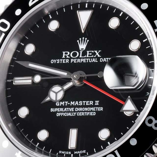 16710 ブラック ROLEX（ロレックス）GMTマスターII 中古 | 東京