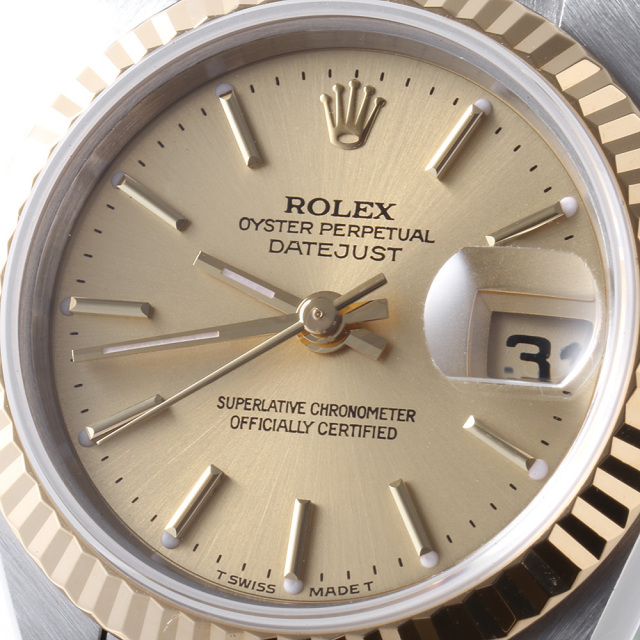 ロレックス ROLEX デイトジャスト 79173 腕時計 SS YG 自動巻き  