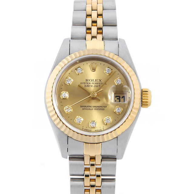 ロレックス デイトジャスト 69173G レディース 中古