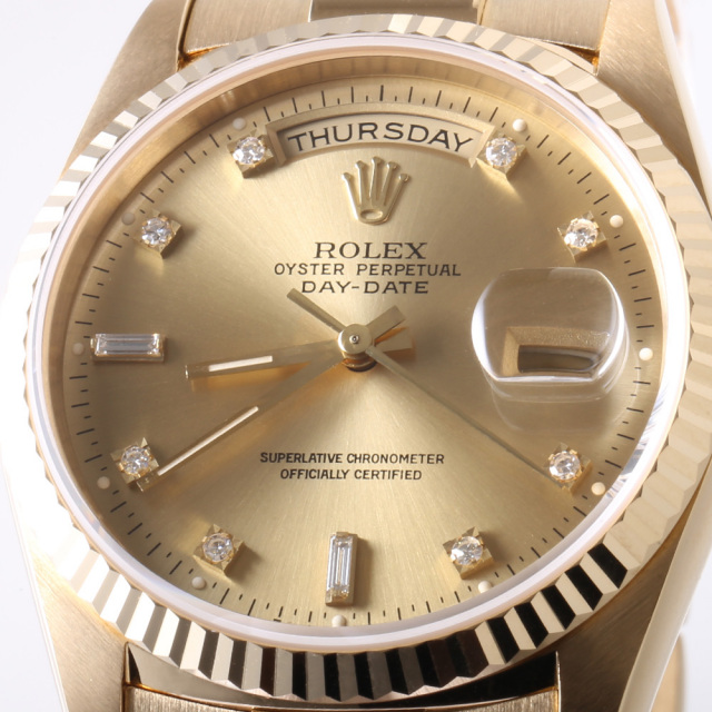 楽天市場】ロレックス （ROLEX） デイデイト 36 18238A 8Pダイヤ