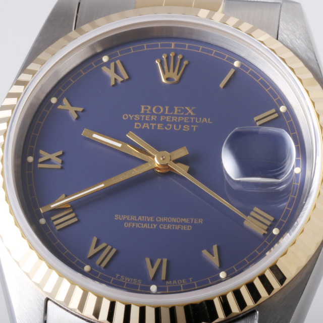 ROLEX 16233 腕時計用 オリジナル ボックス Preowned Rolex Datejust 16233 18k & steel 36mm W527188