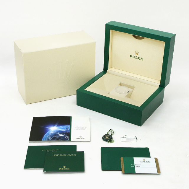 ロレックス 腕時計用　ボックス 箱　グリーン　Rolex ROLEX ロレックス 新型 箱 保存箱 空箱 外箱 内箱 グリーン