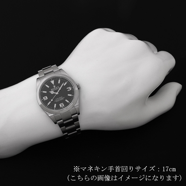 214270 ブラック ROLEX（ロレックス）エクスプローラーI 前期型 