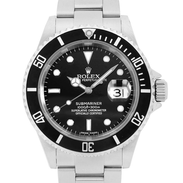 16610 ブラック ROLEX（ロレックス）サブマリーナ デイト 中古 | 東京  