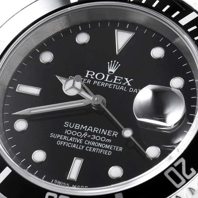 16610 ブラック ROLEX（ロレックス）サブマリーナ デイト 中古 | 東京  