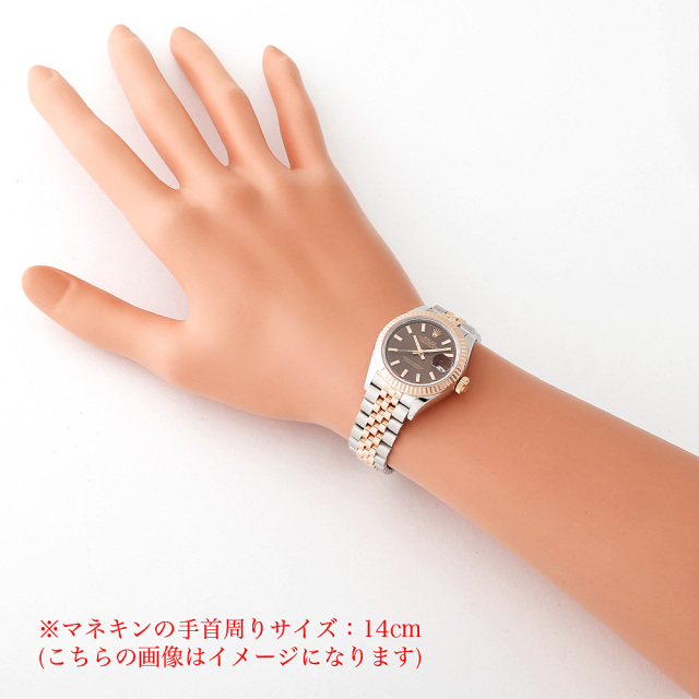 ロレックス ROLEX 探し出せる 297171 デイトジャスト チョコレート