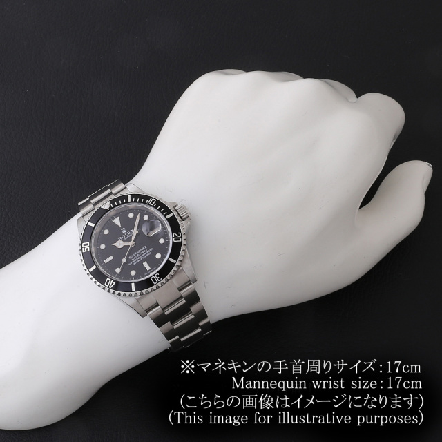 16610 ブラック ROLEX（ロレックス）サブマリーナ デイト 中古
