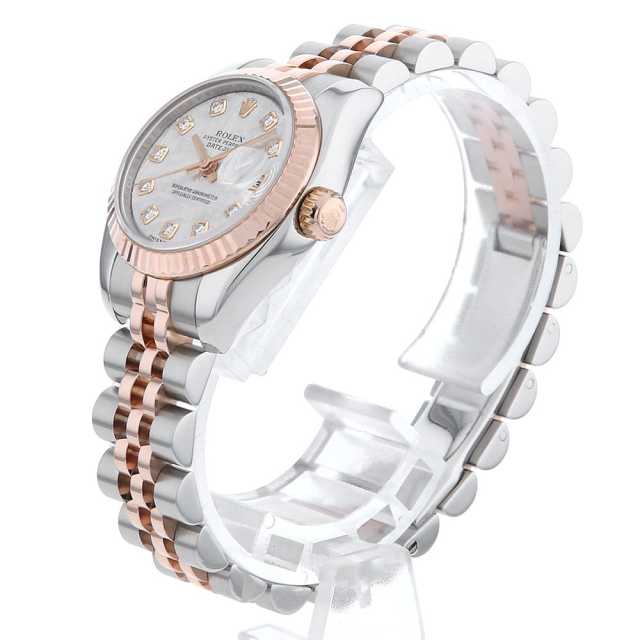 ロレックス デイトジャスト 179171G METEO レディース 中古