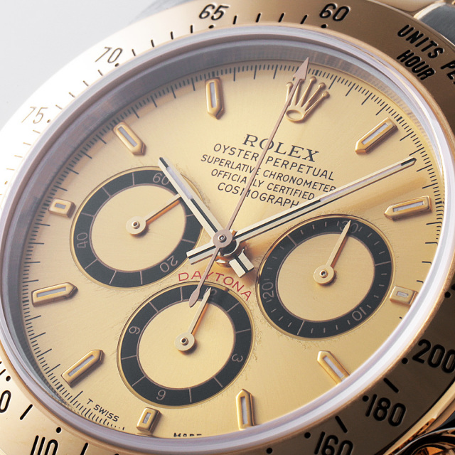 16523 シャンパン ROLEX（ロレックス）コスモグラフ デイトナ 中古
