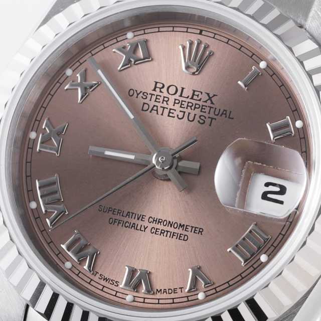 ROLEX デイトジャスト レディース 69174 ロレックス レディース デイトジャスト Ref.69174 18Kホワイト