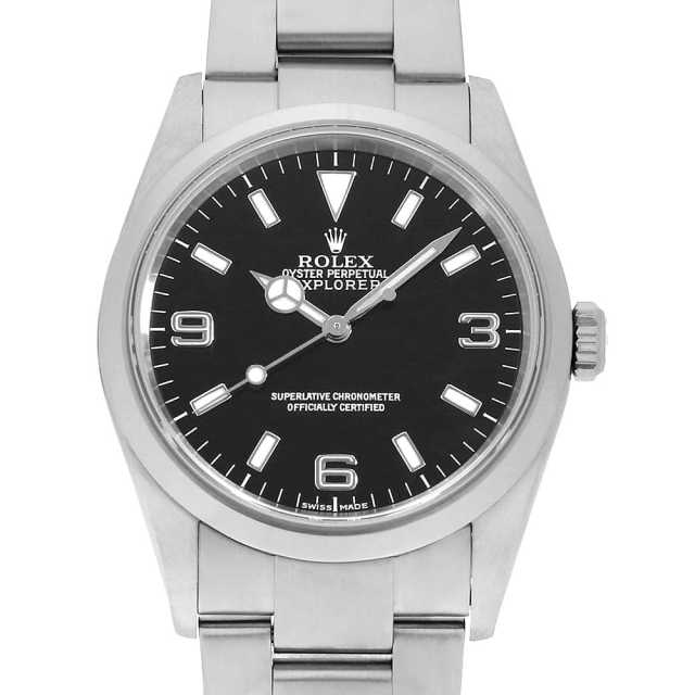 114270 ブラック ROLEX（ロレックス）エクスプローラーI 中古 | 東京  