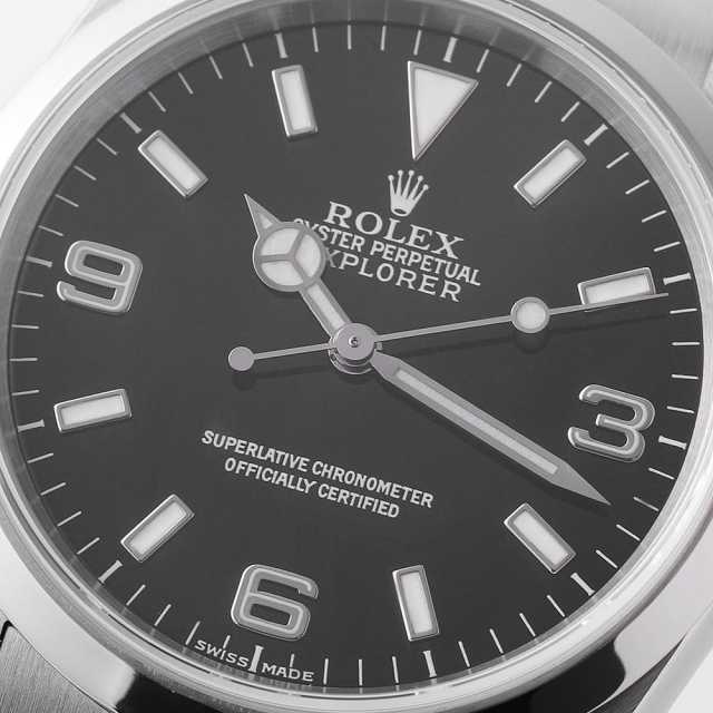 114270 ブラック ROLEX（ロレックス）エクスプローラーI 中古 | 東京  