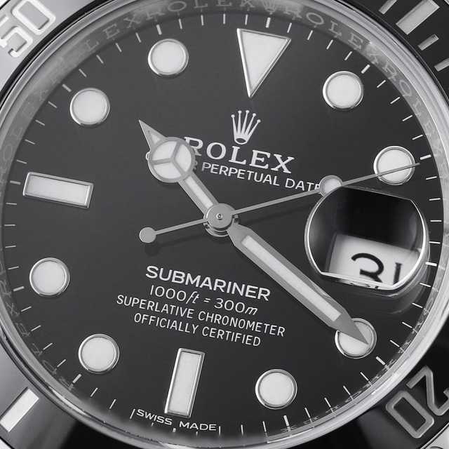 116610LN ブラック ROLEX（ロレックス）サブマリーナ デイト 中古