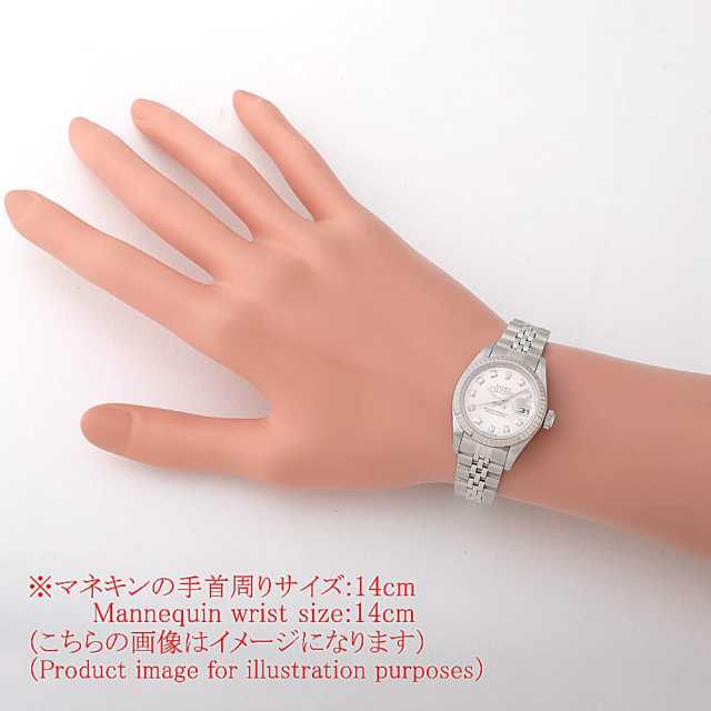 ROLEX デイトジャスト レディース 69174 69174G シルバー ROLEX（ロレックス）デイトジャスト 10Pダイヤ
