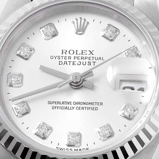 69174G シルバー ROLEX（ロレックス）デイトジャスト 10Pダイヤ