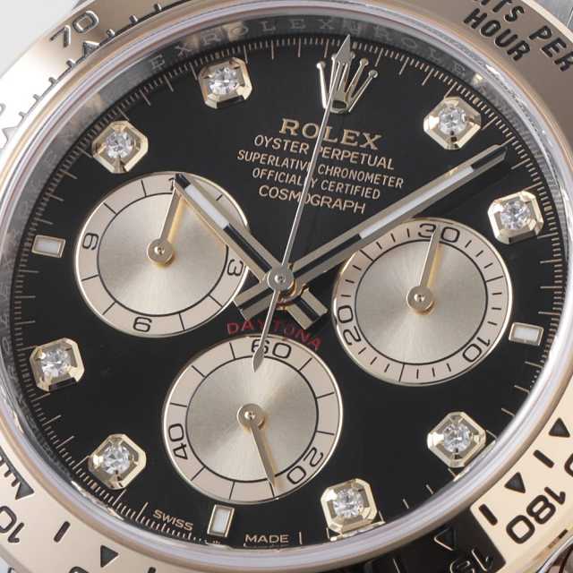 126503G ブラック ROLEX（ロレックス）デイトナ 8Pダイヤ 中古 | 東京 