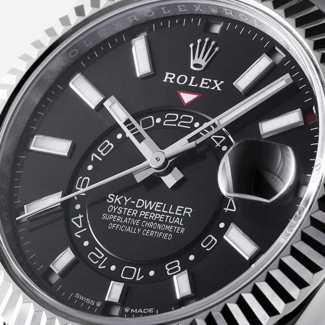 336934 ブラック ROLEX（ロレックス）スカイドゥエラー 中古