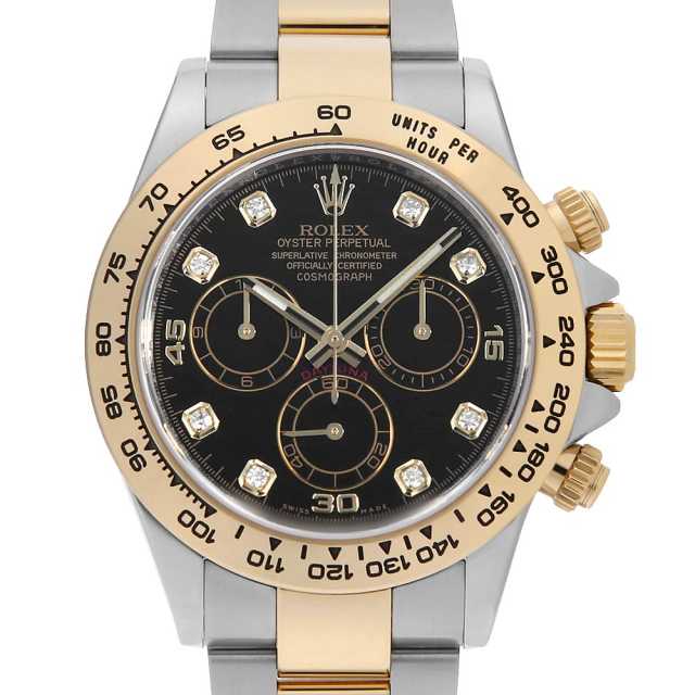 116503G ブラック ROLEX（ロレックス）コスモグラフ デイトナ 8Pダイヤ