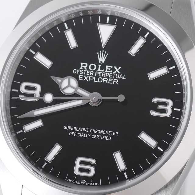 224270 ブラック ROLEX（ロレックス）エクスプローラー40 中古