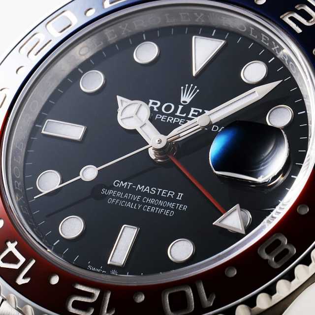 ROLEX GMTマスターⅡ 126710 純正ジュビリーブレス フル駒 極美品 中古)ROLEX ロレックス GMTマスター II 126710BLNR ジュビリー