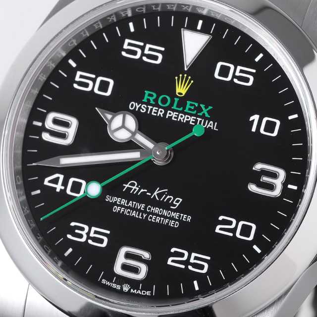 ROLEX 新型現行BOX 中古3個 126900 ブラック ROLEX（ロレックス）エアキング 中古 | 東京
