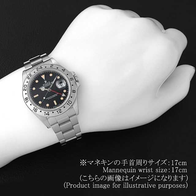 ロレックス 16570 エクスプローラー2 ブラック ノンポリッシュ 付属品  