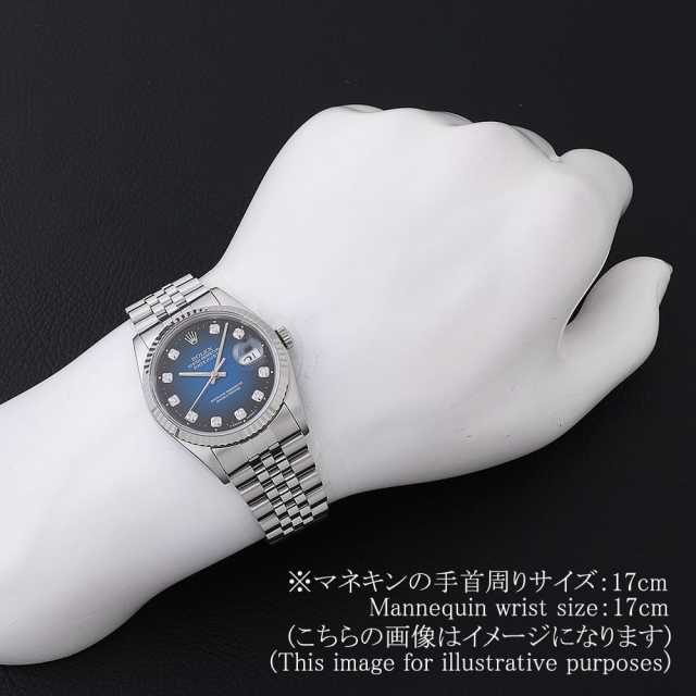 希少　海外販促品 新品 ROLEX デイトジャスト大型掛け時計　シルバー／ブルー 希少 海外販促品 新品 ROLEX デイトジャスト大型掛け時計 シルバー
