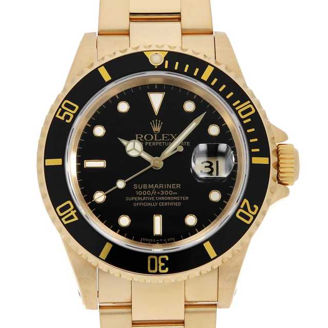 16618 ブラック ROLEX（ロレックス）サブマリーナ デイト 中古