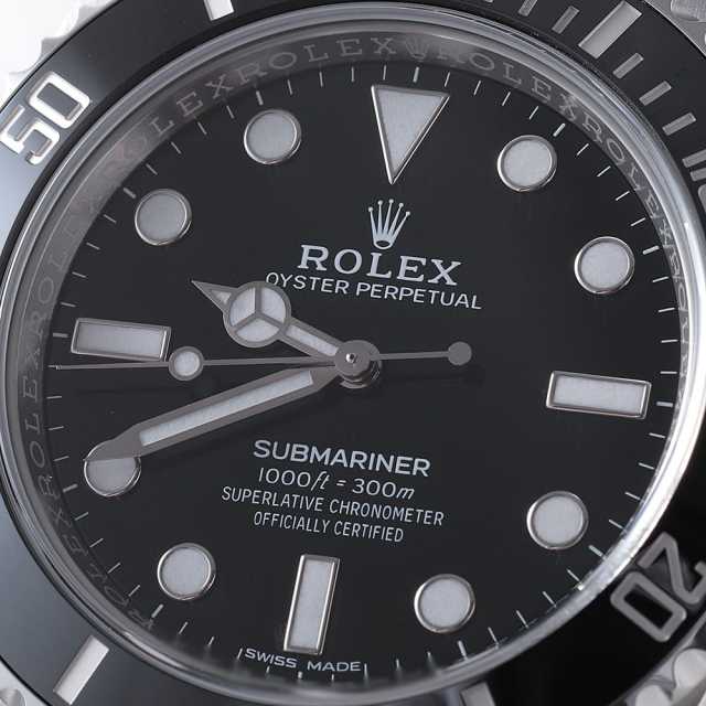 114060 ブラック ROLEX（ロレックス）サブマリーナ ノンデイト
