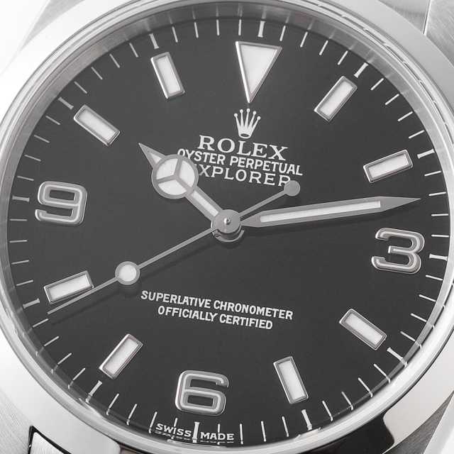 14270 ブラック ROLEX（ロレックス）エクスプローラーI 中古