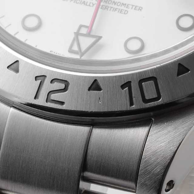 16570 ホワイト ROLEX（ロレックス）エクスプローラーII 中古