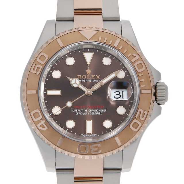 MHL. クォーツ腕時計 ブラウン/ブラック 116621 チョコレートブラウン ROLEX（ロレックス）ヨット