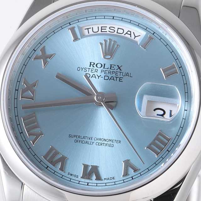 118206 アイスブルー ROLEX（ロレックス）デイデイト 中古