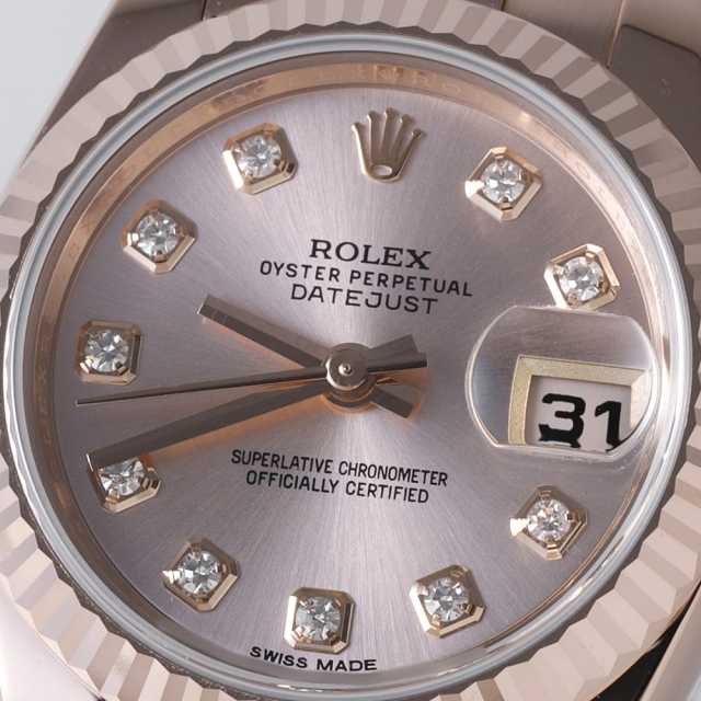 ロレックス デイトジャスト 179175FG レディース 中古