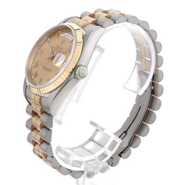 18239 BIC シャンパン ROLEX（ロレックス）デイデイト トリドール 中古
