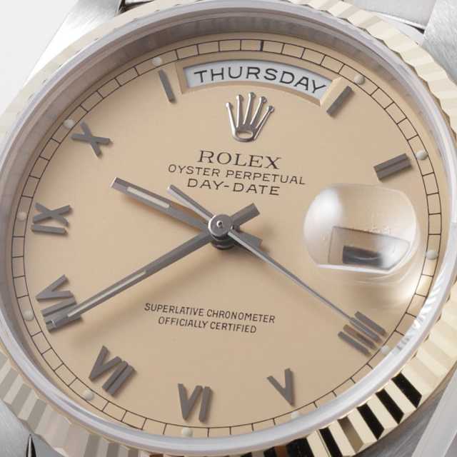 18239 BIC シャンパン ROLEX（ロレックス）デイデイト トリドール 中古