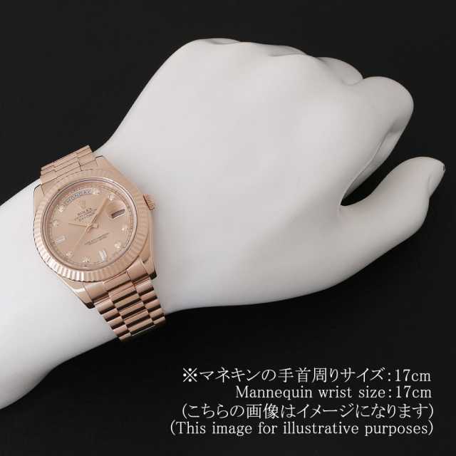 218235A ピンク ROLEX（ロレックス）デイデイトII 8Pラウンド 2P