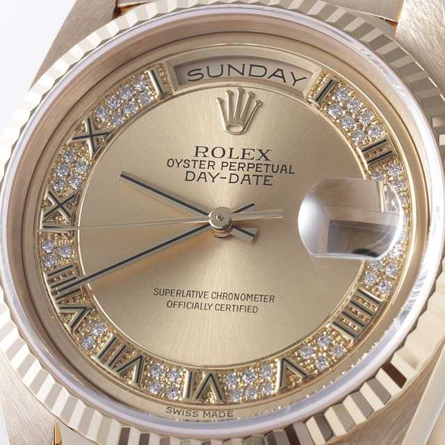 ロレックス デイデイト 18238MR メンズ 中古