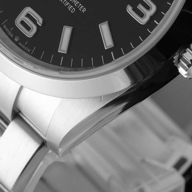 ROLEX 新型ボックス4個中古　HK ロレックス エクスプローラーⅠ Ref.14270 1997年製 トリチウム